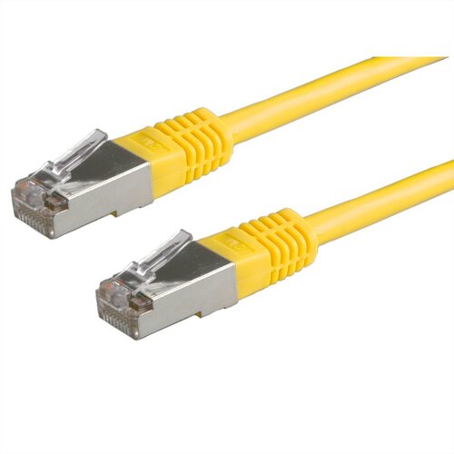 Secomp Value SFTP (PiMF) PatchCord Cat6/Cl.E, žuti, 5.0m Slike