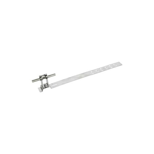 DEHN Držač krovnog vodiča UNIgrip StSt H 20 mm Rd 8 mm s utisnutim. Opruga L 335 mm 206219 DLH UG 8 H20 L335 V2A držač krovnog vodiča Slike