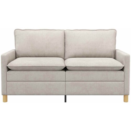 SOFA Krem 156 x 81 x 87,5 cm Poliester Slike