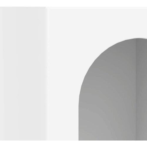  Kreveta Bijelo 59 x 35 x 80.5 cm Konstruirano drvo Slike