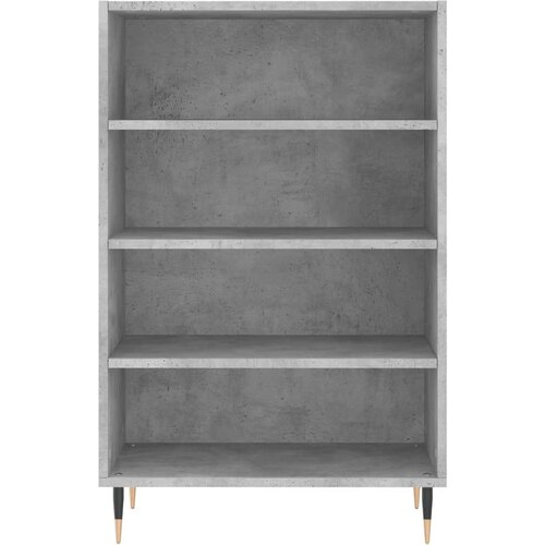 vidaXL Visoka omara betonsko siva 57x35x90 cm inženirski les Cene