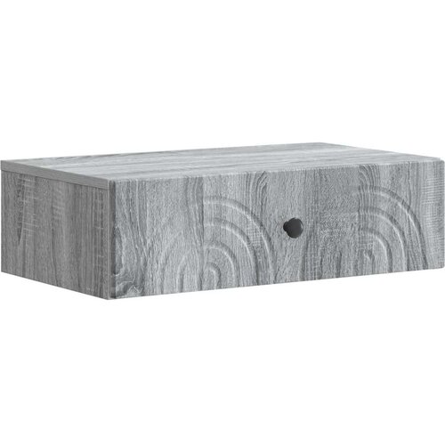 Stolna Stenska stranska miza Siva Sonoma 59 x 34,5 x 17 cm, (5000232531) Slike