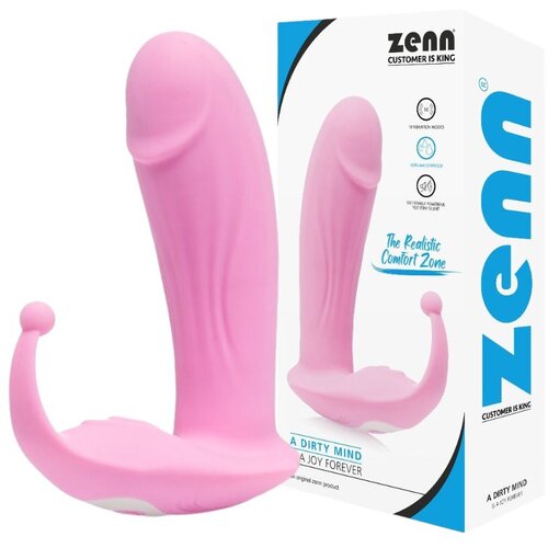 Zenn VIBRATOR The Realistic Comfort Zone Pink Cene
