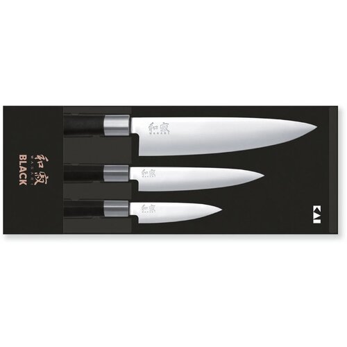Kai Wasabi Black knife-set 67S-300 Slike