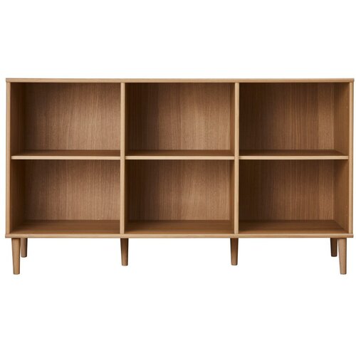 Hammel Furniture Regal v hrastovem dekorju v naravni barvi 133x75 cm Mistral &amp;ndash; Slike