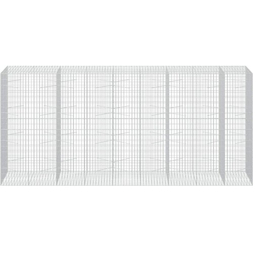  Gabion s žicom debljine 3 5 mm i mrežom 5x10 cm 450x100x200 cm - 100 cm 200 cm 450 cm Slike