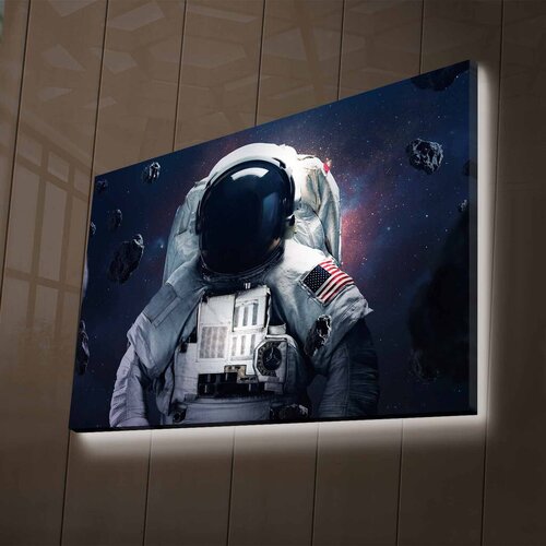 Wallity zidna led dekoracija NASA-017, 70 x 100 cm, šarena Cene