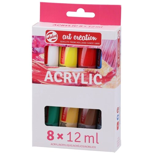 Royal Talens Boja akrilna AC, 8x12ml Slike
