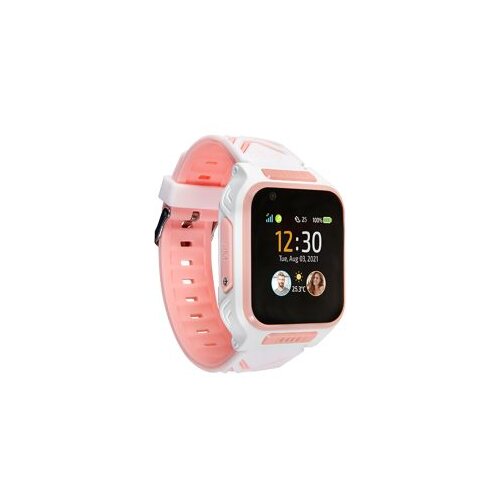 Myki dječiji pametni sat 4 White/Pink, GPS, SIM, LOCATION, CALLS, CHAT, SOS Slike