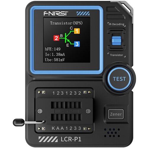 FNIRSI TESTER LCR-P1 ZA TESTIRANJE ELEKTRONIKE IN SISTEMOV Z MERILNO FUNKCIJO LCR, (5000336614) Cene