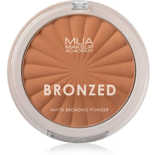 MUA Makeup Academy Bronzed bronz puder odtenek 100 8.5 g