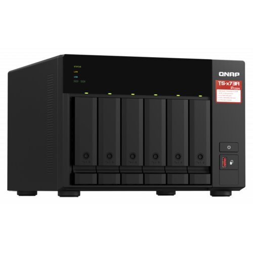 Qnap NAS poslužitelj za 6 diskova, 8GB RAM, 2x 2.5GbE mreža Cijene
