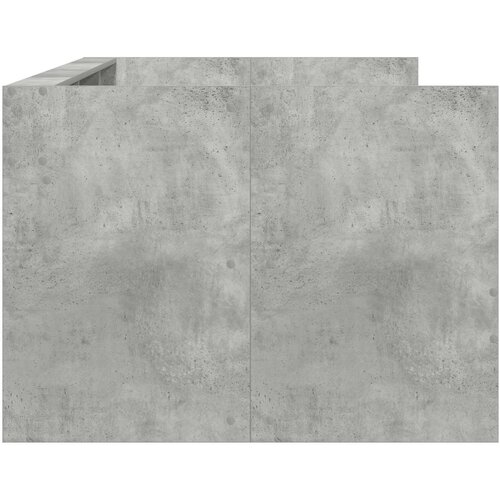  Dnevni krevet s ladicama Siva 90 x 200 cm Konstruirano drvo Slike