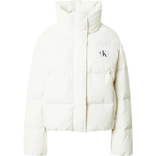 Calvin Klein Jeans Zimska jakna crna / bijela Slike