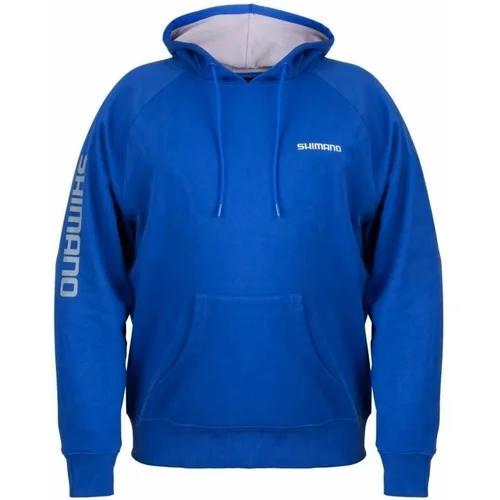 Shimano Fishing Majica s kapuljačom SHM Pull Over Hoodie Plava 2XL