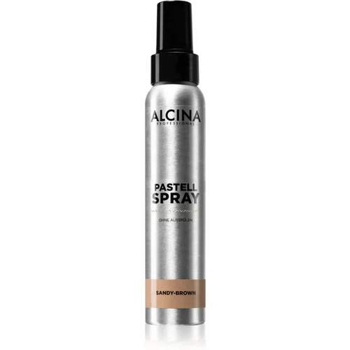ALCINA Pastell Spray tonirano pršilo za lase s takojšnim učinkom odtenek Sandy-Brown 100 ml