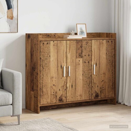  Kreveta Staro drvo 98,5 x 33 x 80 cm Konstruirano drvo Slike