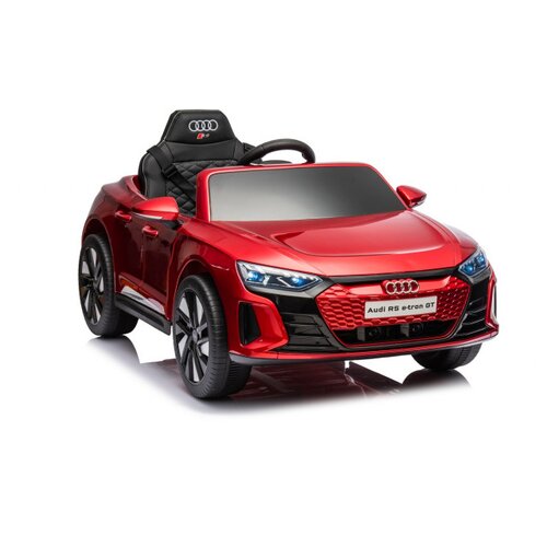  Audi RS E-Tron GT Licencirani Dečiji auto na akumulator sa kožnim sedištima i mekim gumama - Crveni Cene
