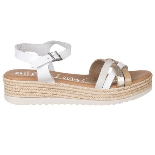 Oh My Sandals Sandali &amp;amp; Odprti čevlji NATIKA&amp;Auml;I 5690 Bela Slike