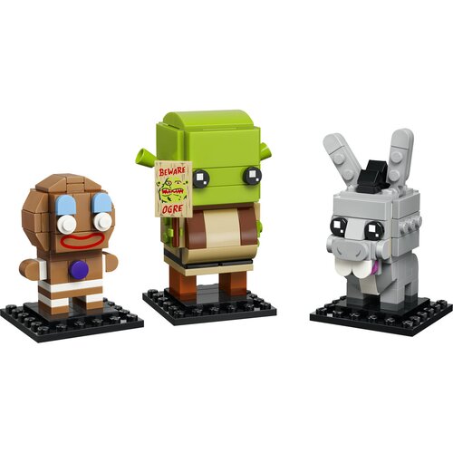 Lego LEGO&reg; BrickHeadz - Figure Shrek, Osel in medenjak Gingy (40923) Cene