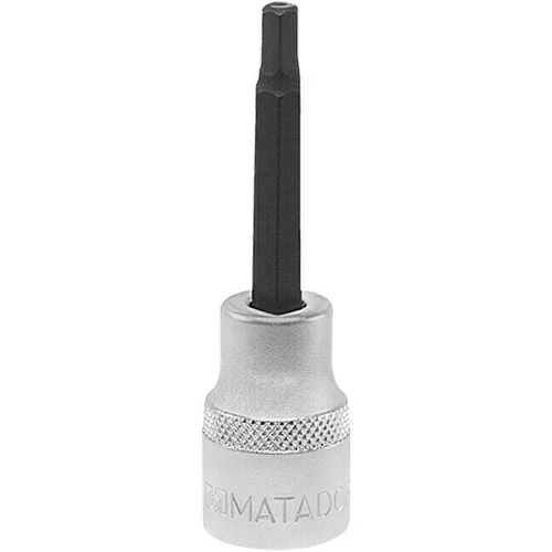 Matador Umetak za nasadni ključ (Unutarnje šesterokutno, Širina ključa: 7 mm, Duljina: 100 mm, ½″)