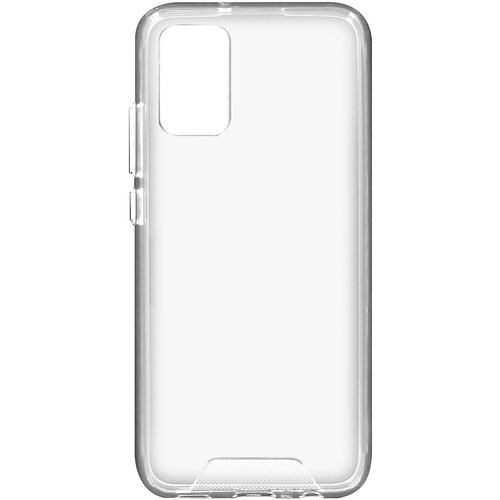 AVIZAR Silikonski ovitek s trdim zadnjim odbijacem za Samsung Galaxy A02s, kolekcija Crystal - prozoren, (20718499) Cene