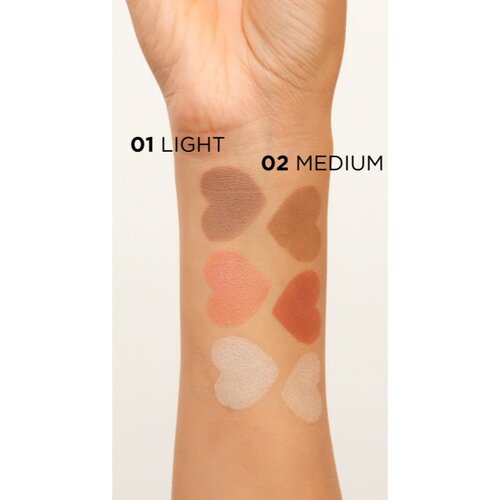 Eveline Cosmetics Vari&amp;eacute;t&amp;eacute; osvetljevalec odtenek 02 4,5 g Slike