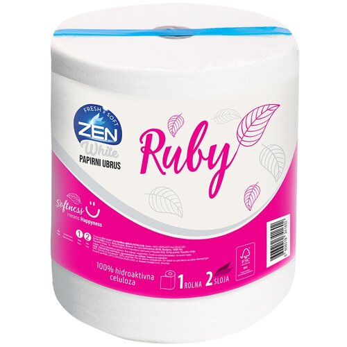 Zen Papirni ubrus Ruby, Dvoslojni Slike