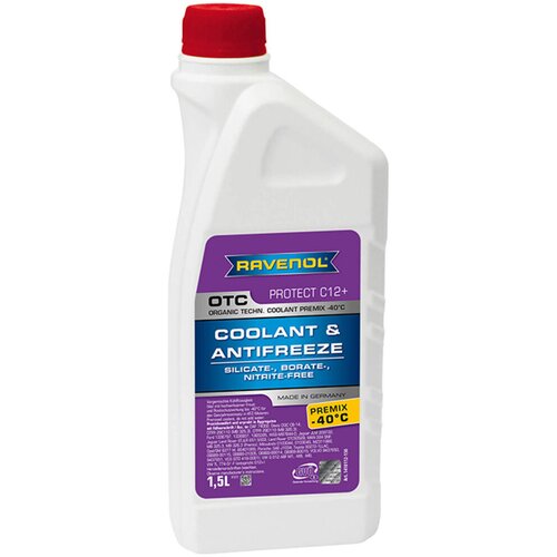 RAVENOL Antifriz OTC Protect C12+ Premix -40C, 1.5 l Cene