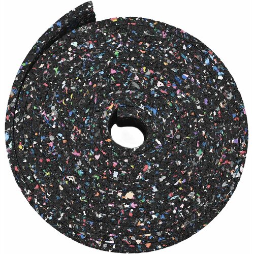  Gumena granulatna ploča Crna 1000 x 10 x 0,3 cm Guma Slike