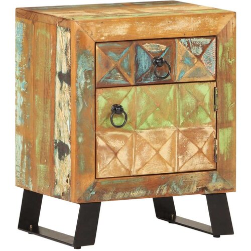  Nočna omarica 40x30x50 cm trden predelan les, (20730337) Slike