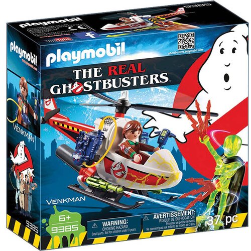 Playmobil ghostbusters - venkman sa helikopterom Slike