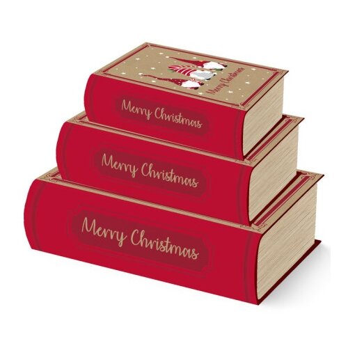 Viter novogodišnja kutija knjiga xmas patuljak m ( X32862BX-2 ) Cene
