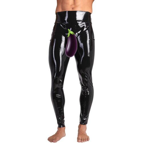 Latex Leggings 2910365 Black XL Cene