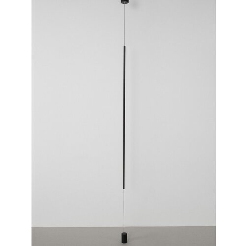 Nova Luce Mat črna aluminijasta LED stoječa svetilka (vi&amp;scaron;ina 300 cm) Elettra &amp;ndash; Slike