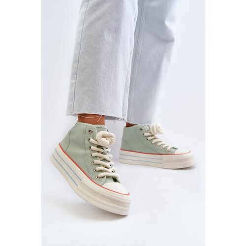 PS1 Women's Platform Sneakers Mint Aineri Cijene