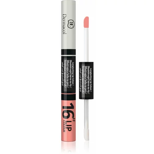 Dermacol 16H Lip Colour dolgoobstojna dvofazna barva in sijaj za ustnice odtenek 14 4.8 g