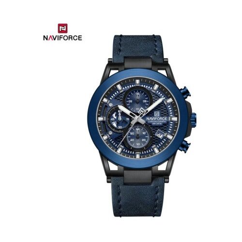 Naviforce nf8073 plavi mu&amp;scaron;ki ručni sat kvarcni mehanizam ( NF8073 PLAVI ) Slike