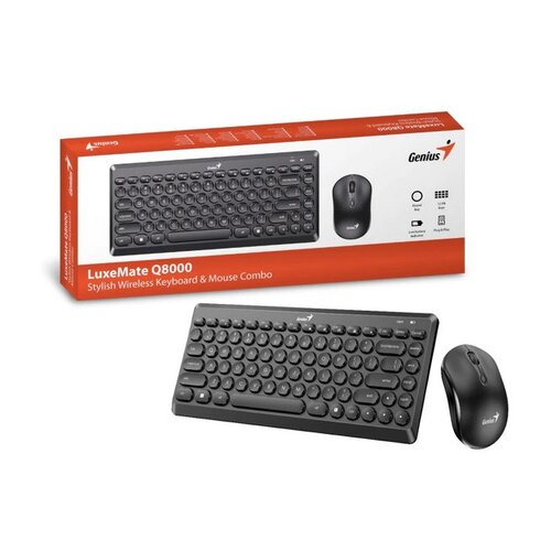 Genius LuxMate Q8000, wireless,SER,BLK tastatura+miš Slike