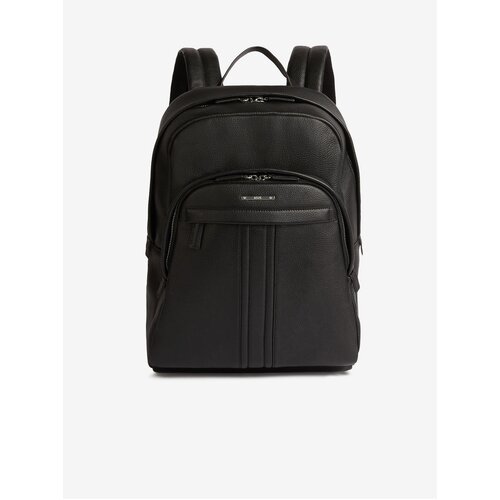 Geox Black Mens Leather Backpack - Men Cijene