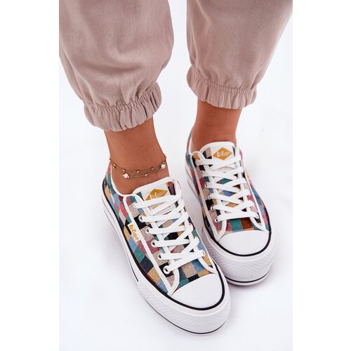 Lee Cooper Patterned Women's Sneakers On Platform Cijene