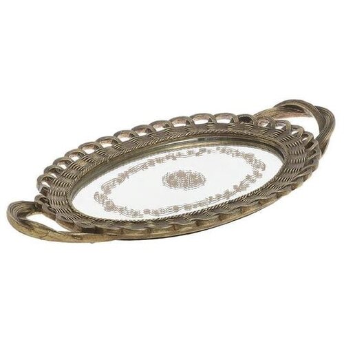  TACNA OGLEDALO 39*22*4CM CRNO-ZLATNO Cijene