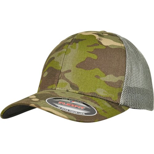 Flexfit Tropick&amp;aacute; k&amp;scaron;iltovka Multicam Trucker Mesh Cap Slike