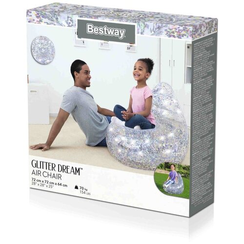 Bestway Fotelja na napuhavanje 72x72x64 cm - &amp;Scaron;LJOKICE Slike