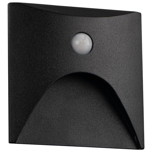 Kanlux 39130 - LED svetiljka za stepeni&scaron;te sa senzorom EXIN 2,5W/230V 3000K IP65 crna, četvrtasta Cene