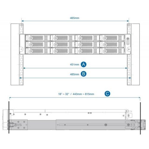 Qnap DOD RAIL-B02 Slike