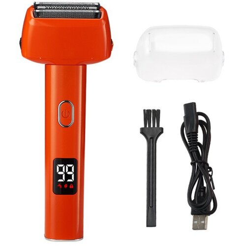 INF Mo&scaron;ki električni brivnik z recipročnim folijskim mehanizmom, pralen, 90-min Orange, (5000287199) Cene