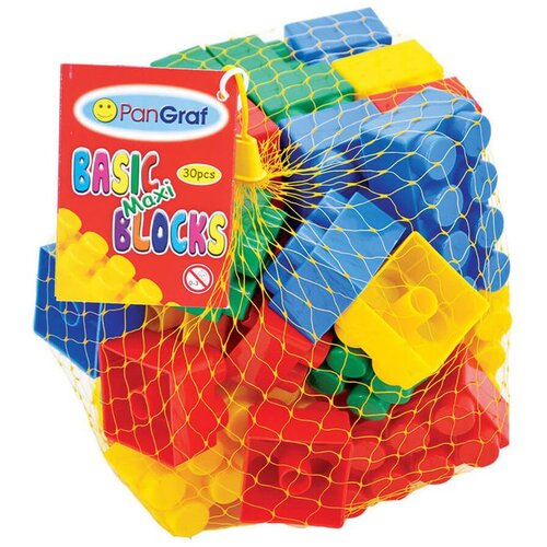  Kocke Basic Maxi Blocks u mreži 30/1 Pangraf #1-B964921 Slike