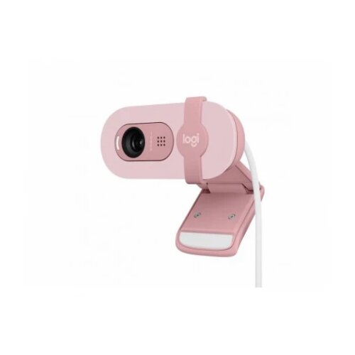 Logitech Brio 100 Full HD USB Webcam roza Slike