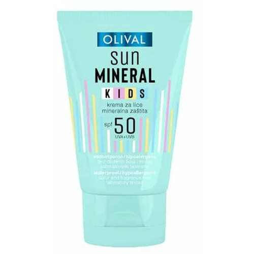 OLIVAL Sun Mineral Kids krema za otroke za sončenje za obraz in telo SPF 50 50 ml